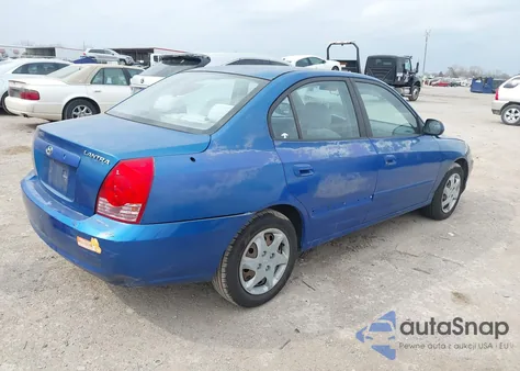 2005 Hyundai Elantra Gls/Gt from USA, damaged, VIN KMHDN46D85U159140